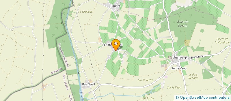 localisation de l'entreprise OSTAL.BC  BERRIE