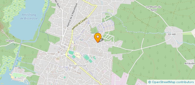 localisation de l'entreprise OSTAL S.C  BISCARROSSE