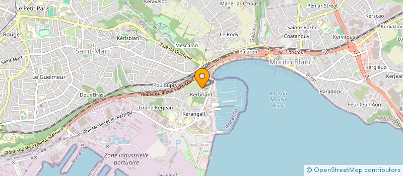 localisation de l'entreprise OSTAL SERVICES à BREST