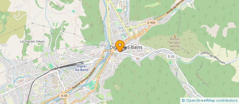 localisation de l'entreprise OSTALARIA DE PROVENCA à DIGNE-LES-BAINS