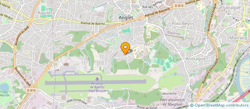 localisation de l'entreprise OSTALARITZ à BAYONNE
