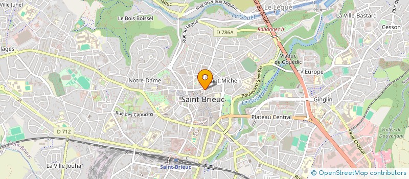 localisation de l'entreprise OSTALERI à SAINT-BRIEUC