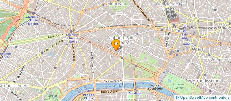 localisation de l'entreprise OSTENSIO EUROPE  PARIS