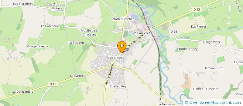 localisation de l'entreprise OSTEO CERENCESHUDI  CERENCES