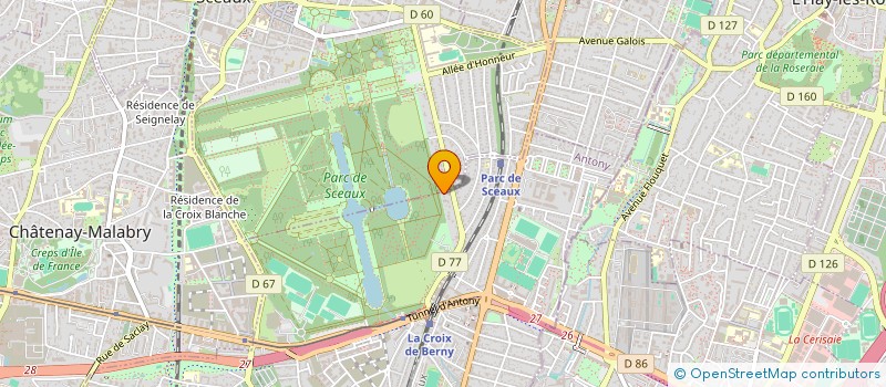 localisation de l'entreprise OSTEO CONSULTING à ANTONY