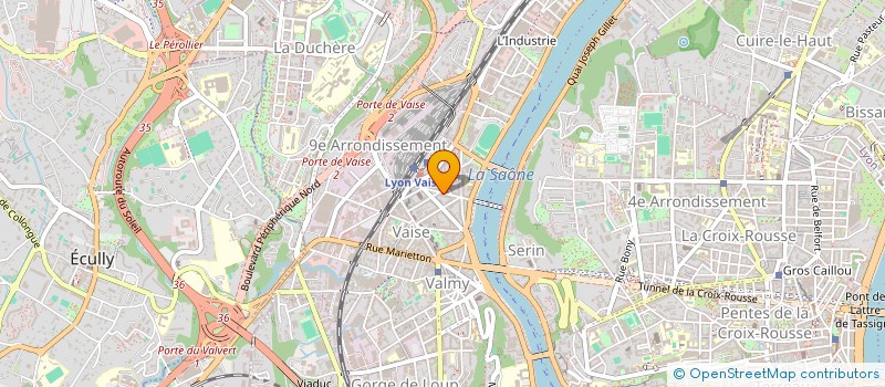 localisation de l'entreprise OSTEO PAULE  LYON