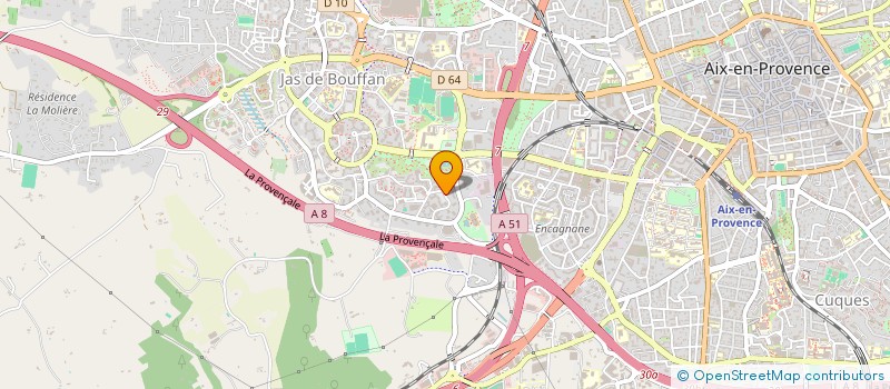 localisation de l'entreprise OSTEO SANGYE MENLA  AIX-EN-PROVENCE