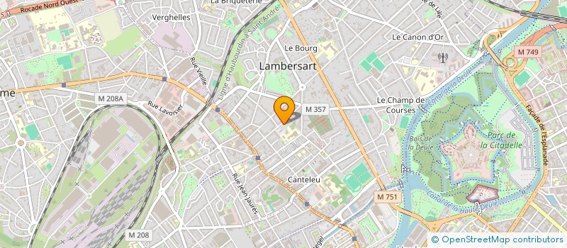 localisation de l'entreprise OSTEOJE à LAMBERSART