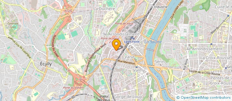 localisation de l'entreprise OSTEOPATHIE PREVENTION SANTE  LYON