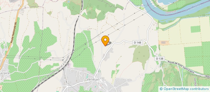 localisation de l'entreprise OSTEOREVE  VENEJAN