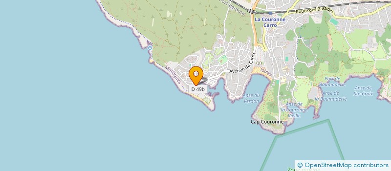 localisation de l'entreprise OSTEOZEN  MARTIGUES