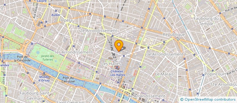 localisation de l'entreprise OSTERIA AMMARE  PARIS