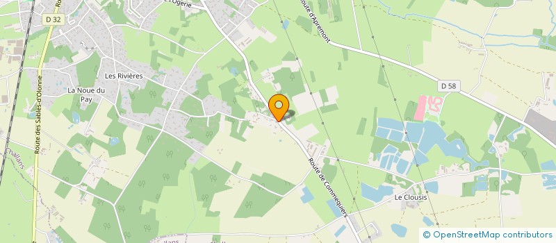 localisation de l'entreprise OSTH3O à CHALLANS