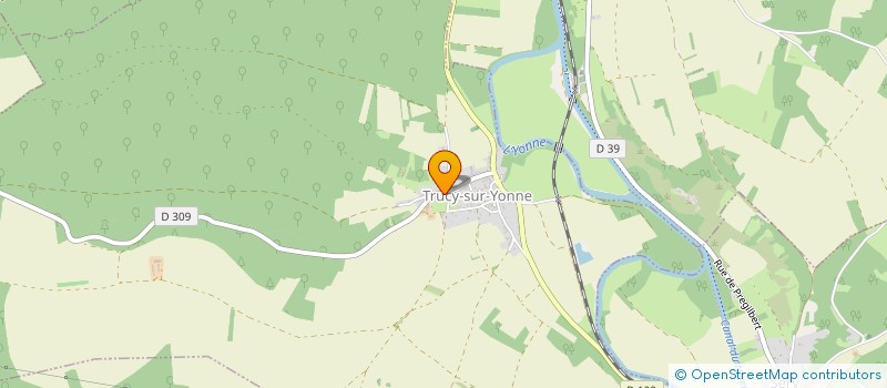 localisation de l'entreprise OSTINATO  TRUCY-SUR-YONNE