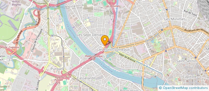 localisation de l'entreprise OSTOF à TOULOUSE