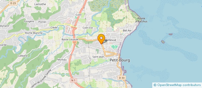 localisation de l'entreprise OSTOLOGUE  PETIT-BOURG