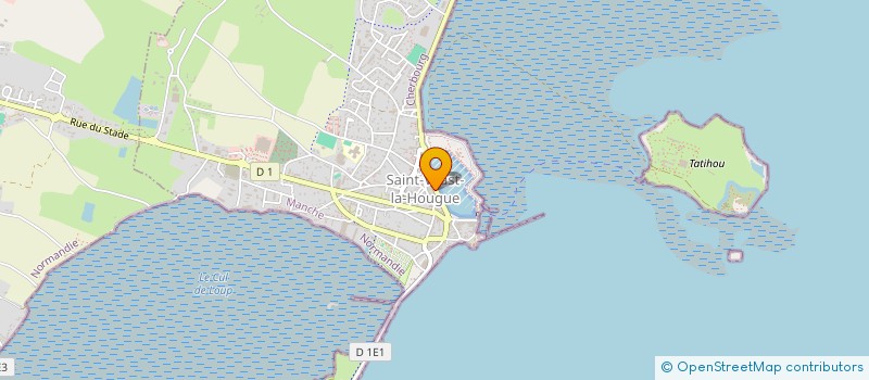 localisation de l'entreprise OSTREA à SAINT-VAAST-LA-HOUGUE