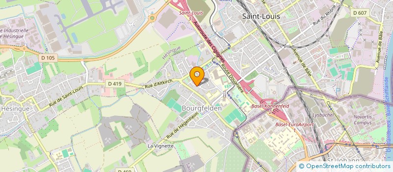 localisation de l'entreprise OSTREA EDULIS  SAINT-LOUIS