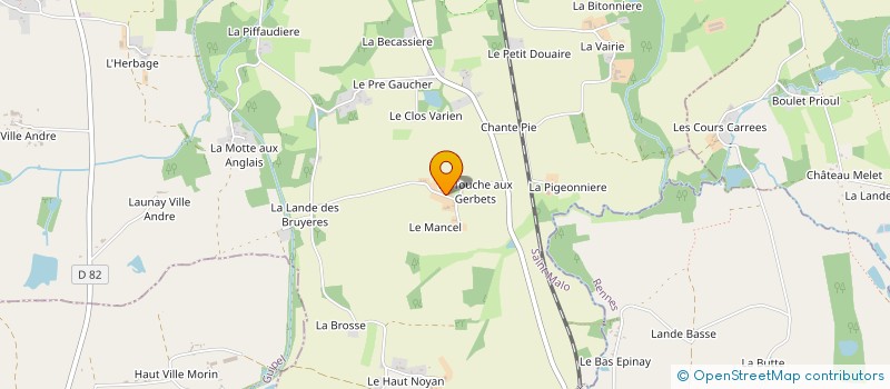 localisation de l'entreprise OSTREA NOVA à DINGE