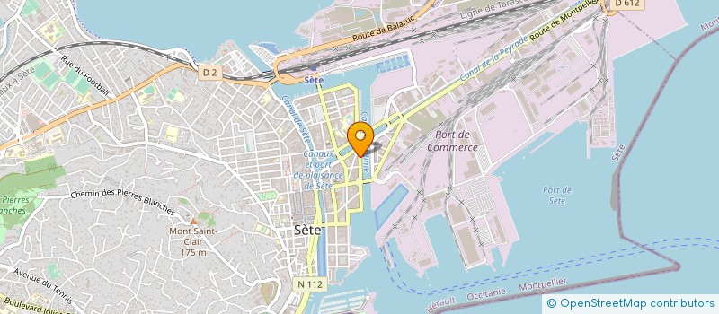 localisation de l'entreprise OSTREISUD  SETE