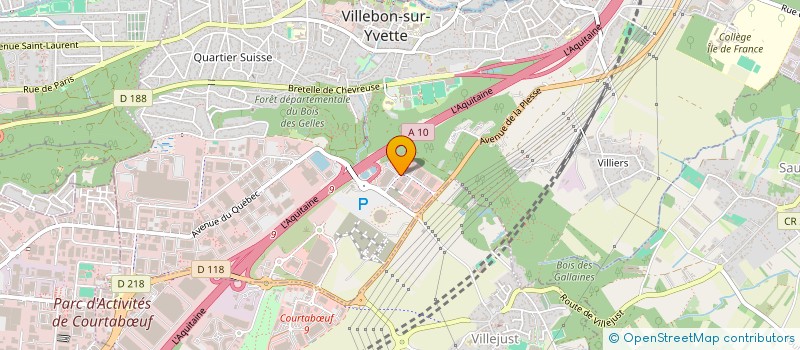 localisation de l'entreprise OSTRYA  VILLEBON-SUR-YVETTE