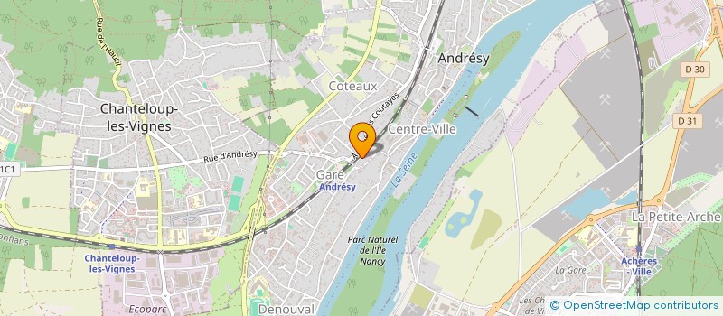 localisation de l'entreprise OSTUFF CORPORATION  ANDRESY