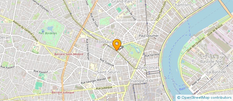 localisation de l'entreprise OSTUNI à BORDEAUX