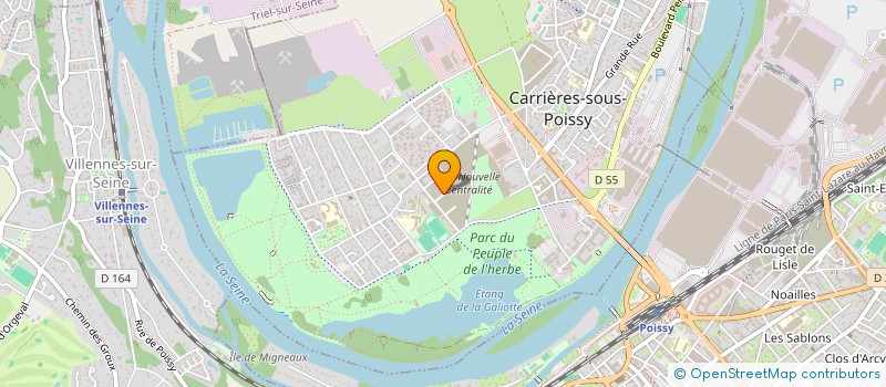 localisation de l'entreprise OSUN à CARRIERES-SOUS-POISSY