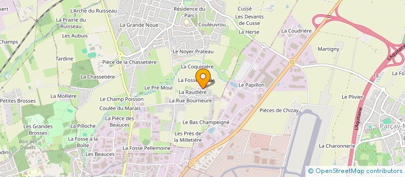 localisation de l'entreprise OSW & CO  NOTRE-DAME-D'OE