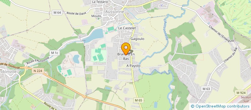 localisation de l'entreprise OSW CONSEIL  AUSSONNE