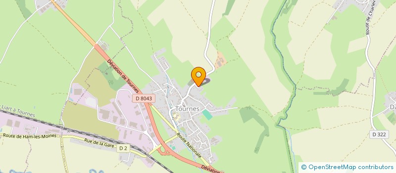 localisation de l'entreprise OSW-HOME  TOURNES