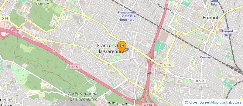 localisation de l'entreprise OSYH  FRANCONVILLE