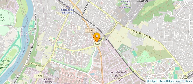 localisation de l'entreprise OSYLA IMMO  CORMEILLES-EN-PARISIS