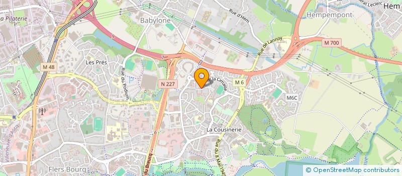 localisation de l'entreprise OSYRIS INVEST 3 à VILLENEUVE-D'ASCQ