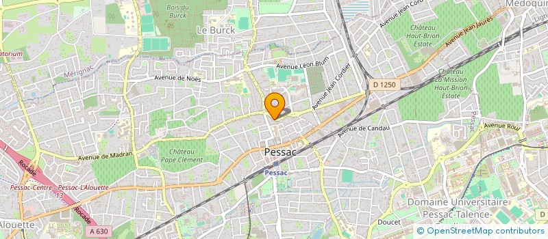 localisation de l'entreprise OSYRIX à PESSAC