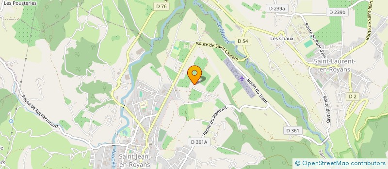 localisation de l'entreprise OT CARRELAGE  SAINT-JEAN-EN-ROYANS