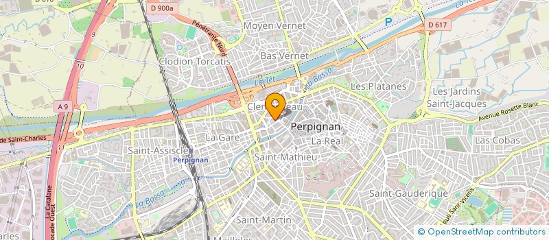 localisation de l'entreprise OT INVEST à PERPIGNAN