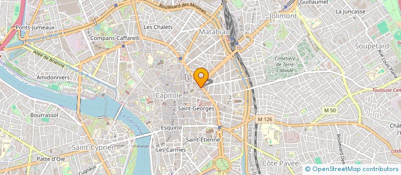 localisation de l'entreprise OT4B à TOULOUSE