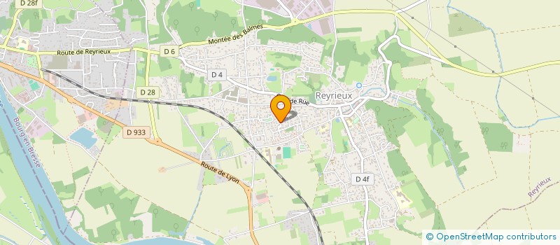 localisation de l'entreprise OTA FINANCES à REYRIEUX