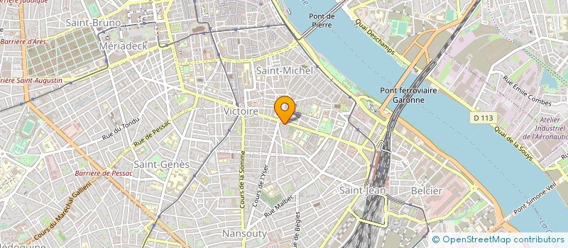localisation de l'entreprise OTACON SARL à BORDEAUX