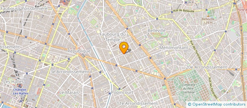 localisation de l'entreprise OTAF - ON TIME ALWAYS FREE  PARIS