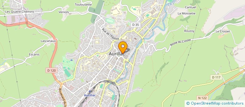 localisation de l'entreprise OTAGEEK CAFE à AURILLAC