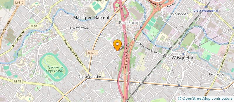 localisation de l'entreprise OTAGO  MARCQ-EN-BARUL