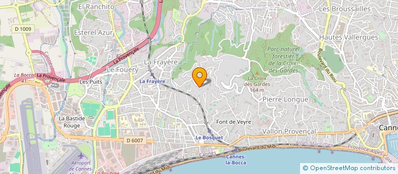 localisation de l'entreprise OTAK à CANNES