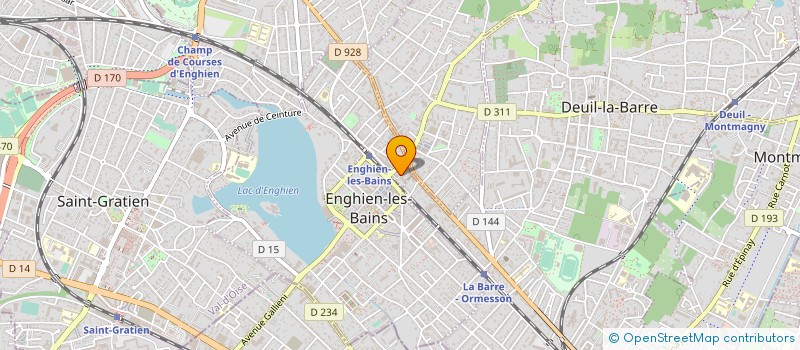 localisation de l'entreprise OTAKU CLUB à ENGHIEN LES BAINS