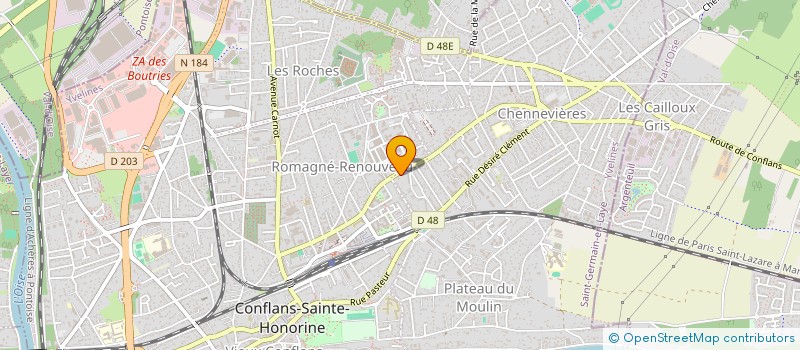 localisation de l'entreprise OTAKU CORP  CONFLANS-SAINTE-HONORINE