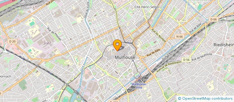 localisation de l'entreprise OTAKU-TEN à MULHOUSE