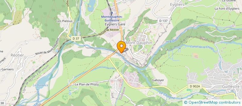 localisation de l'entreprise OTAVU  EYGLIERS