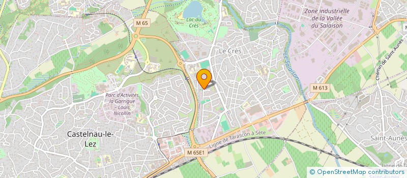 localisation de l'entreprise OTB CONSEIL à LE CRES