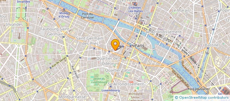 localisation de l'entreprise OTB TECHNOLOGIES à PARIS